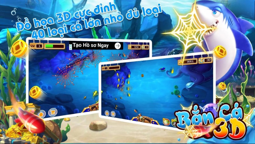 Bí quyết bắn cá 3D đổi thưởng tiền thật cực hay 1 Bí quyết bắn cá 3D đổi thưởng tiền thật cực hay